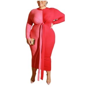 Strawberry Maxi Dress